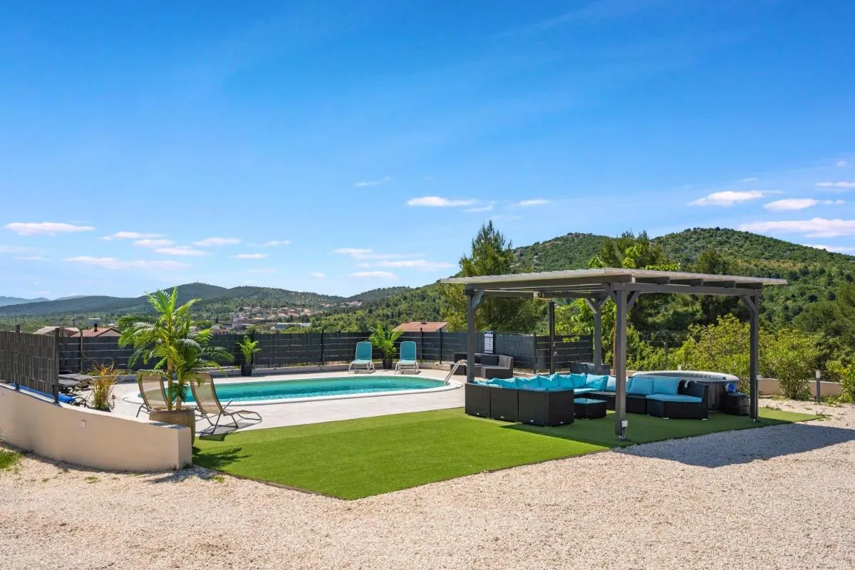 Image 3 of Villa VERONICA with CINEMA PROJECTOR by the HEATED POOL and JACUZZI